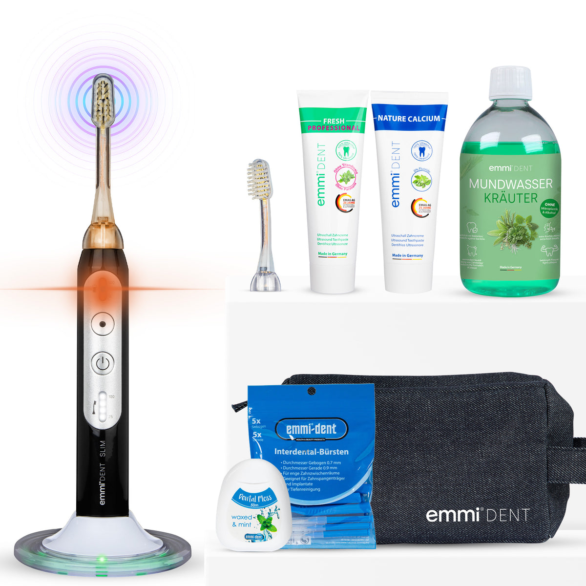 Set per la cura dell'impianto spazzolino a ultrasuoni Slim