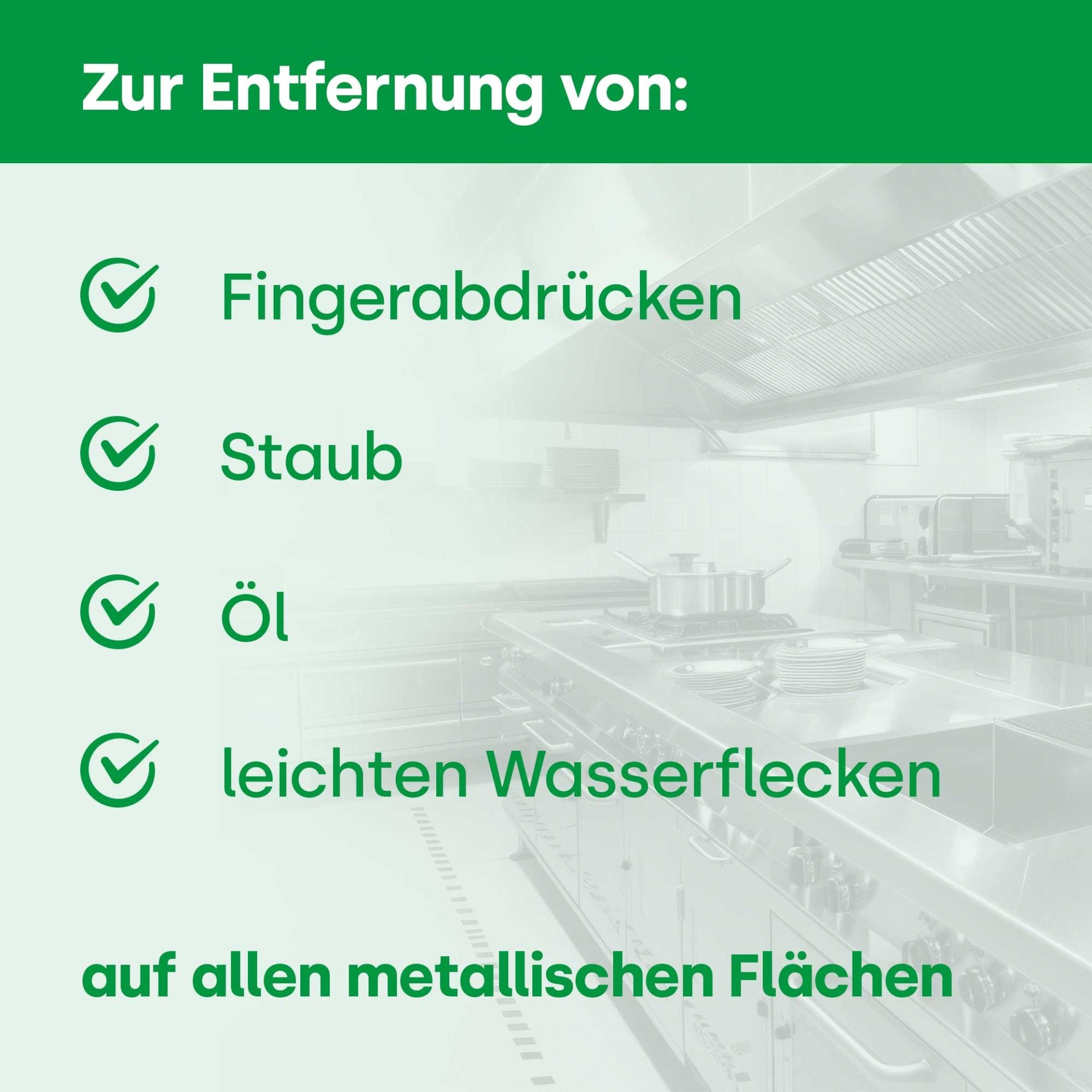 Cura e pulizia dell'acciaio inossidabile 500ml