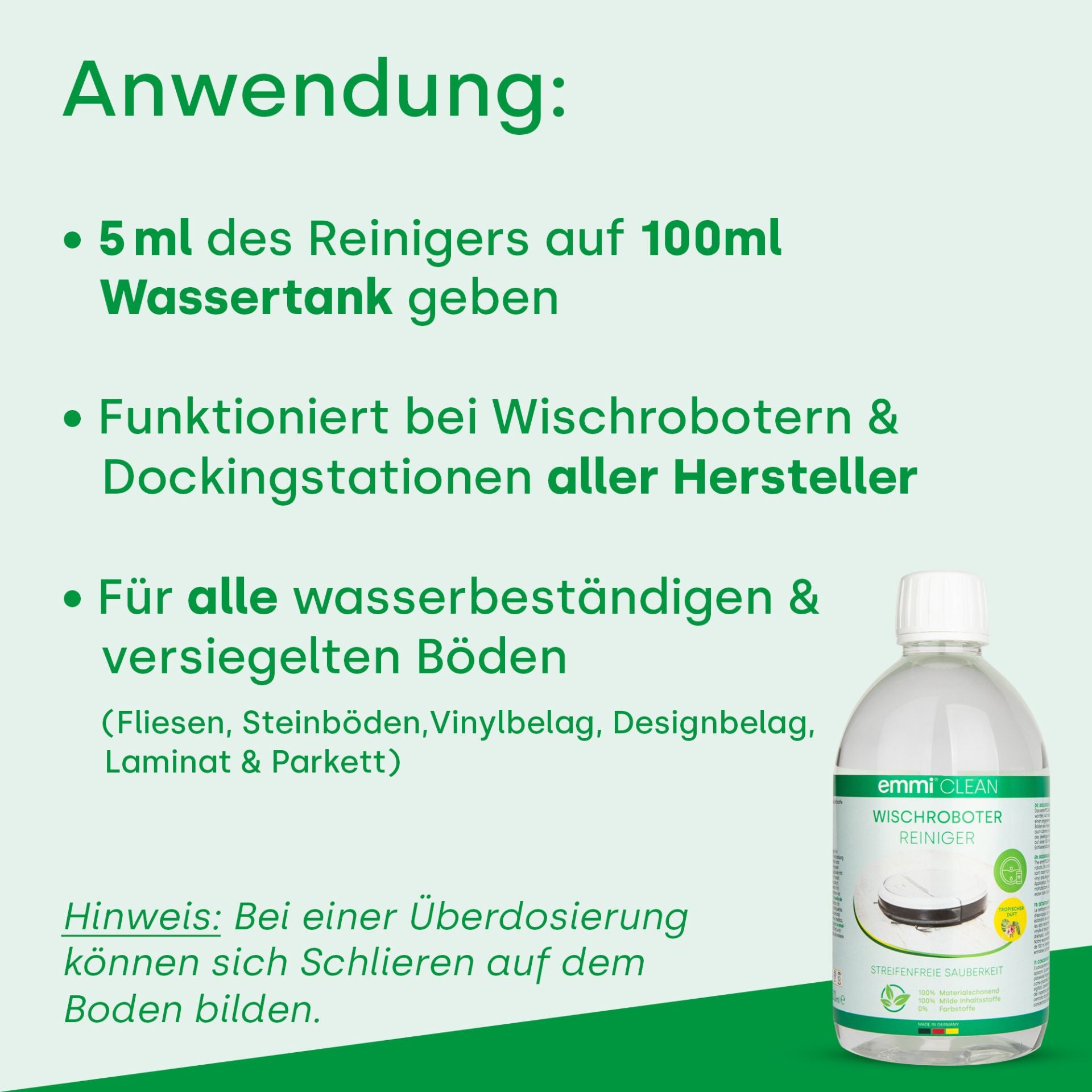 Robot Aspirapolvere - 500ml