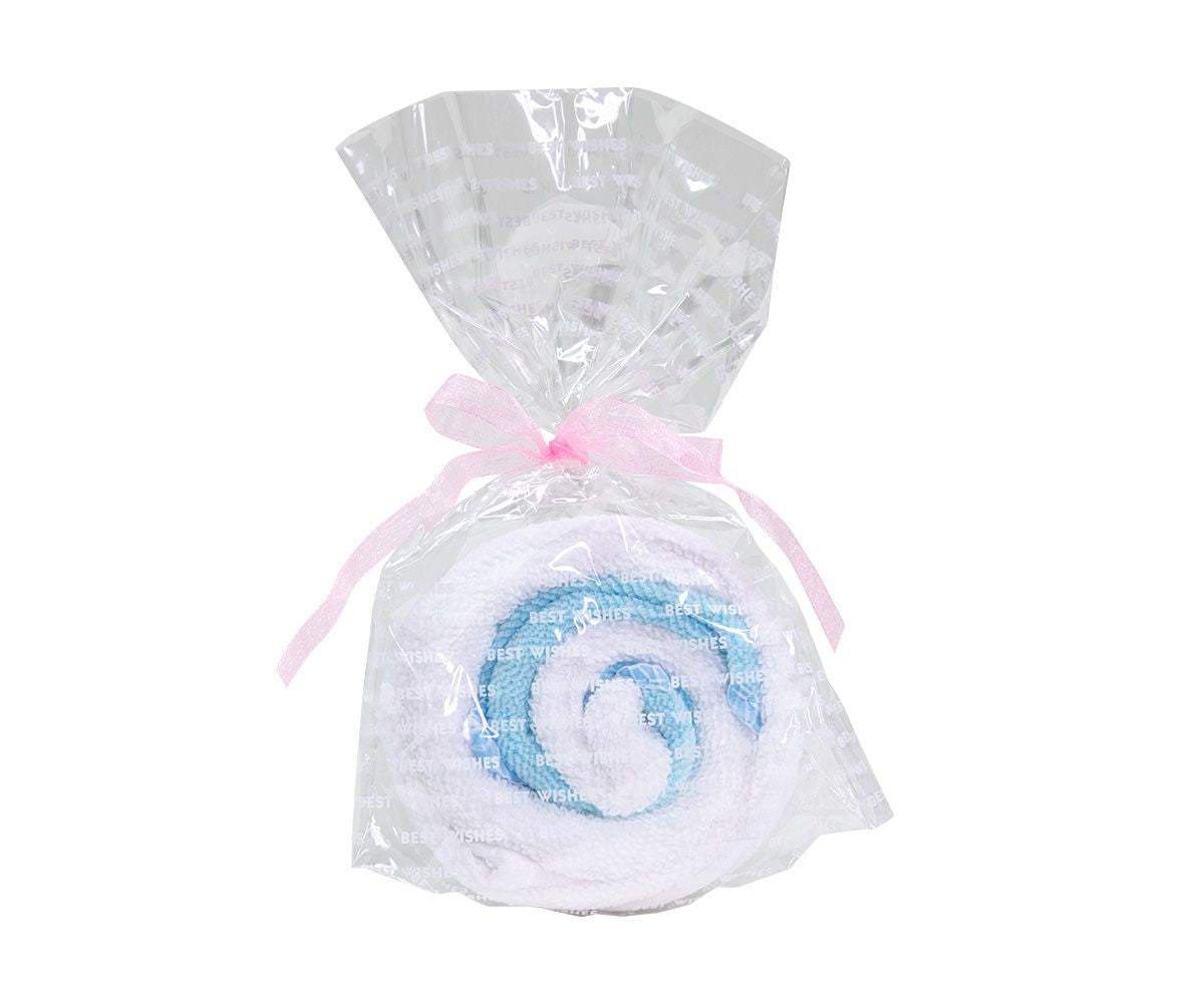 Bonbon Twist weiß/blau Tücher
