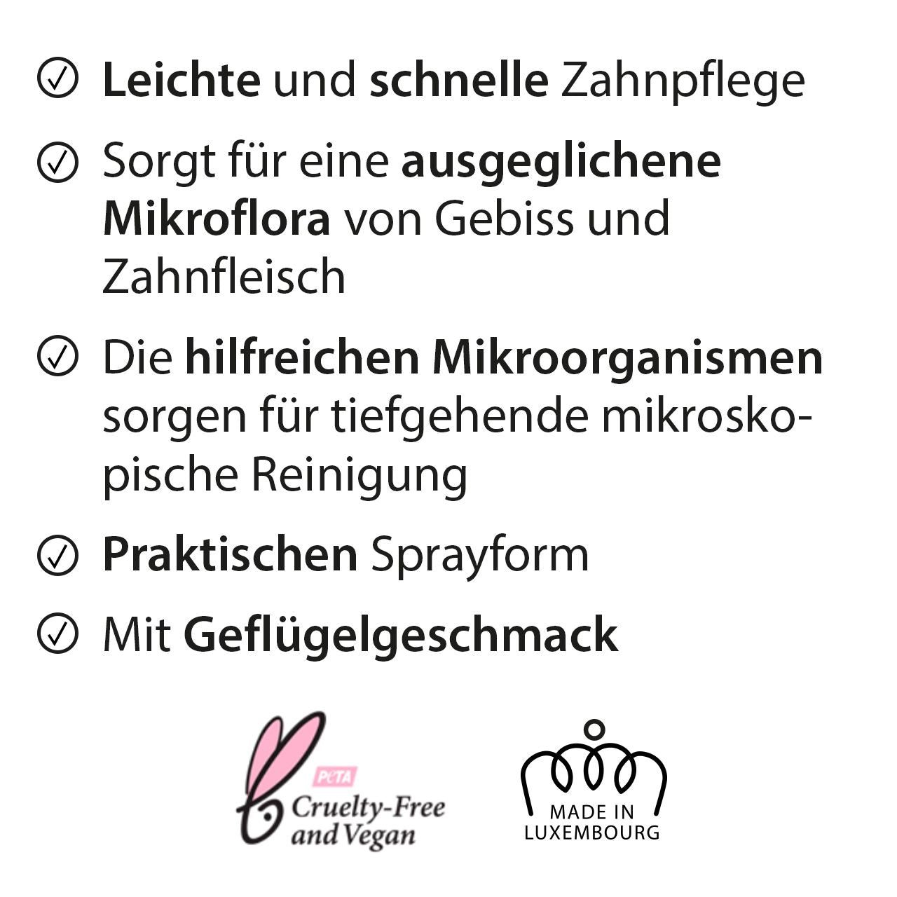 Lucaa+ Bio Zahnreiniger für Haustiere 100ml