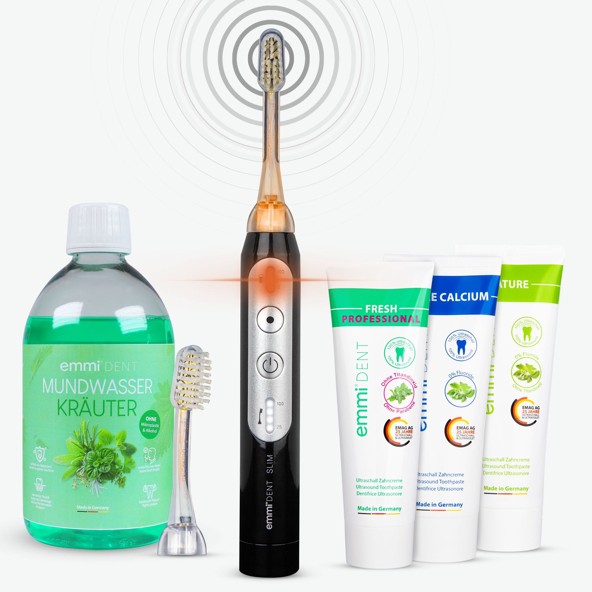 Ultrasonic toothbrush Slim Nature Set