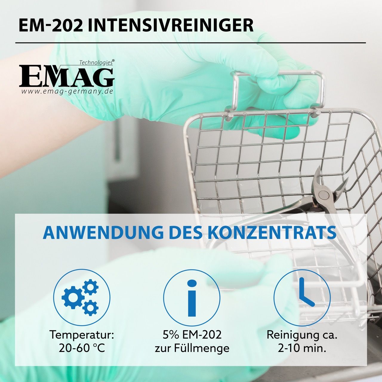 EM-202 Intensive Cleaner / Instrument Cleaner