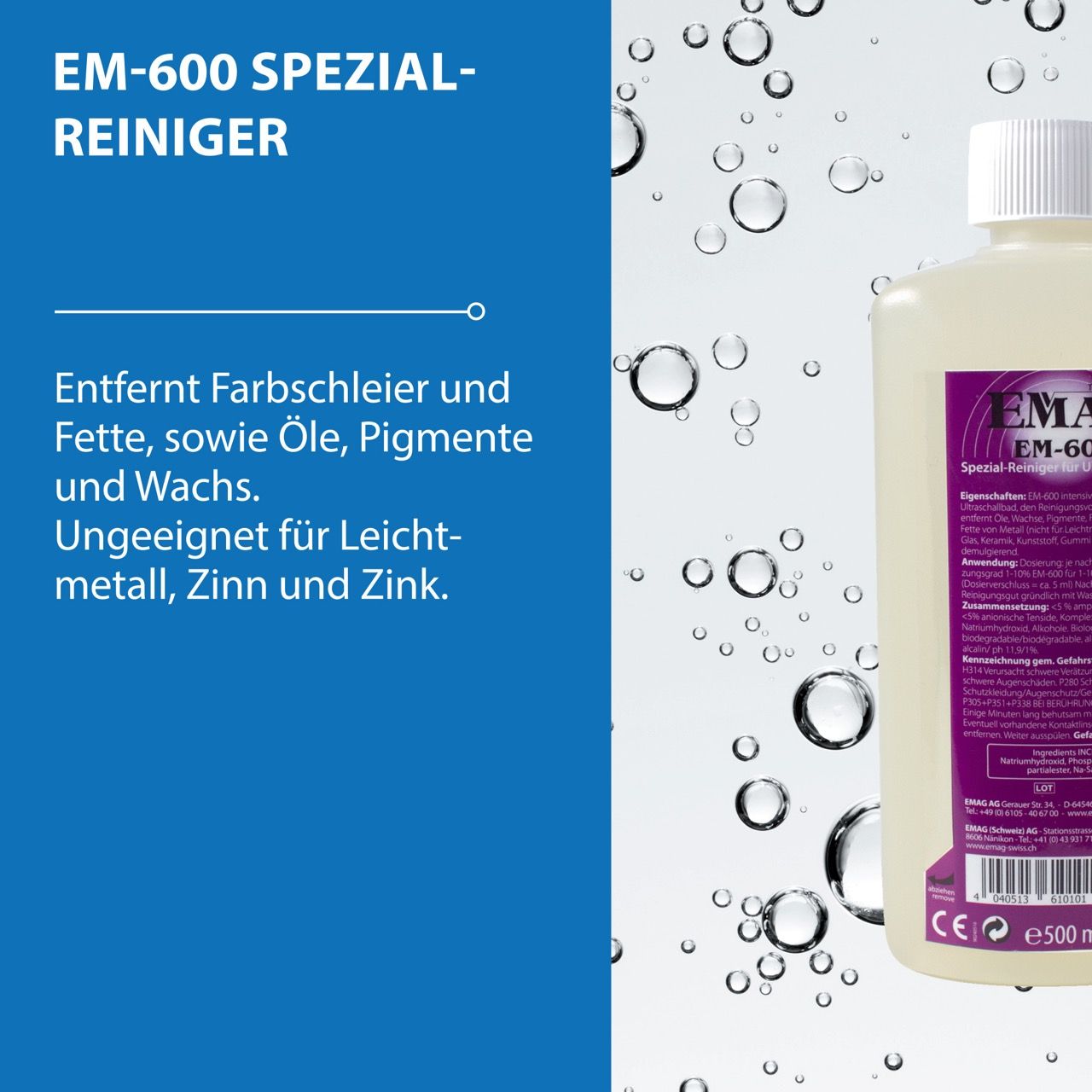 EM-600 special cleaner